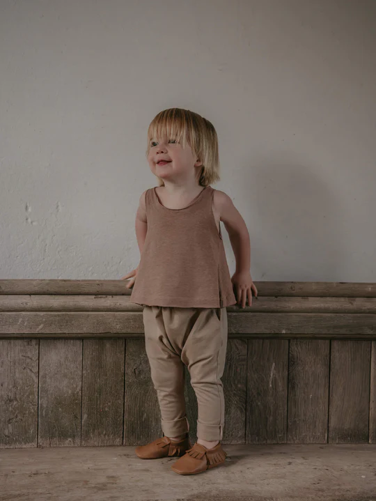 【THE SIMPLE FOLK】The Harem Trouser mushroom パンツ 6-9m,9-12m,12-18m,18-24m,2-3y,3-4y  | Coucoubebe/ククベベ