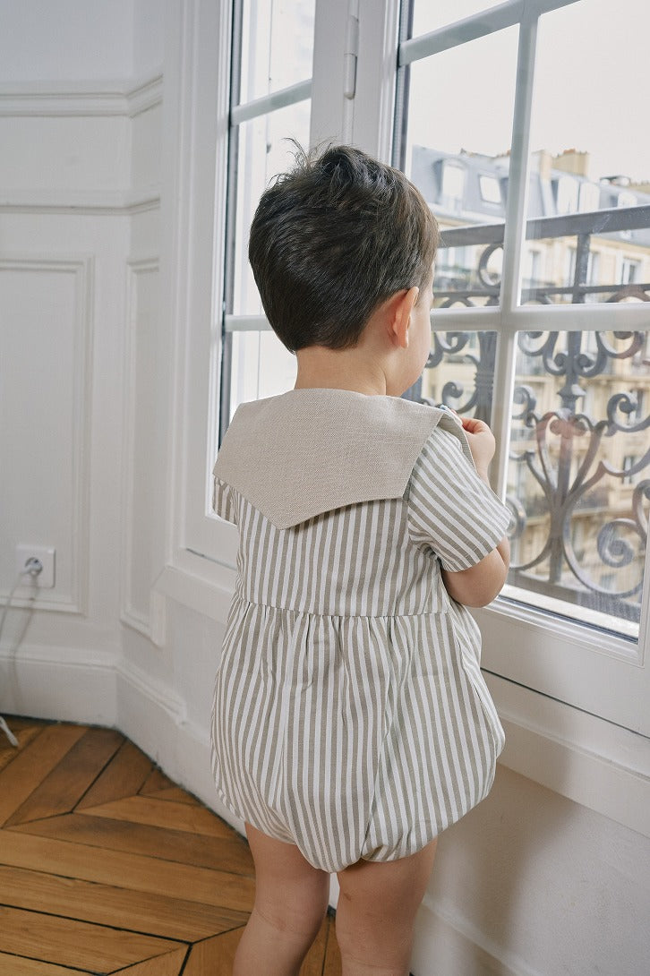MaisonMarelle ロンパース 18m Maison Marelle】Romper BABYLONE ロンパース 12m,18m,24m