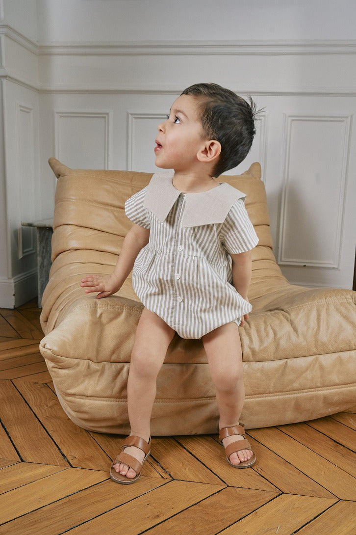 MaisonMarelle ロンパース 18m Maison Marelle】Romper BABYLONE ロンパース 12m,18m,24m