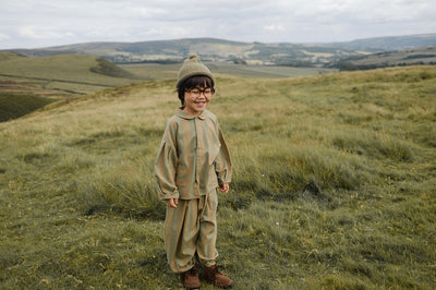 【organic zoo】Woodland Stripes Lodge Shirt シャツ 6-12M,1-2Y,2-3Y,3-4Y,4-5Y（Sub Image-21） | Coucoubebe/ククベベ