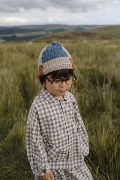 【organic zoo】Shoreline Gingham Lodge Shirt シャツ 6-12M,1-2Y,2-3Y,3-4Y,4-5Y（Sub Image-7） | Coucoubebe/ククベベ