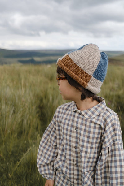 【organic zoo】Shoreline Gingham Lodge Shirt シャツ 6-12M,1-2Y,2-3Y,3-4Y,4-5Y（Sub Image-8） | Coucoubebe/ククベベ