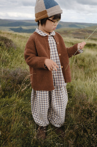 【organic zoo】Shoreline Gingham Lodge Shirt シャツ 6-12M,1-2Y,2-3Y,3-4Y,4-5Y（Sub Image-12） | Coucoubebe/ククベベ