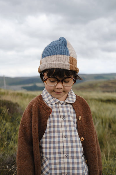 【organic zoo】Shoreline Gingham Lodge Shirt シャツ 6-12M,1-2Y,2-3Y,3-4Y,4-5Y（Sub Image-13） | Coucoubebe/ククベベ