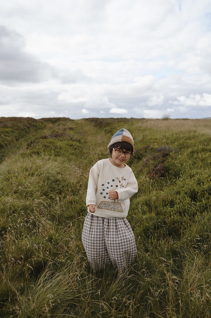 【organic zoo】Rooftop Gathering Sweatshirt Undyed スウェット 6-12M,1-2Y,2-3Y,3-4Y,4-5Y  | Coucoubebe/ククベベ