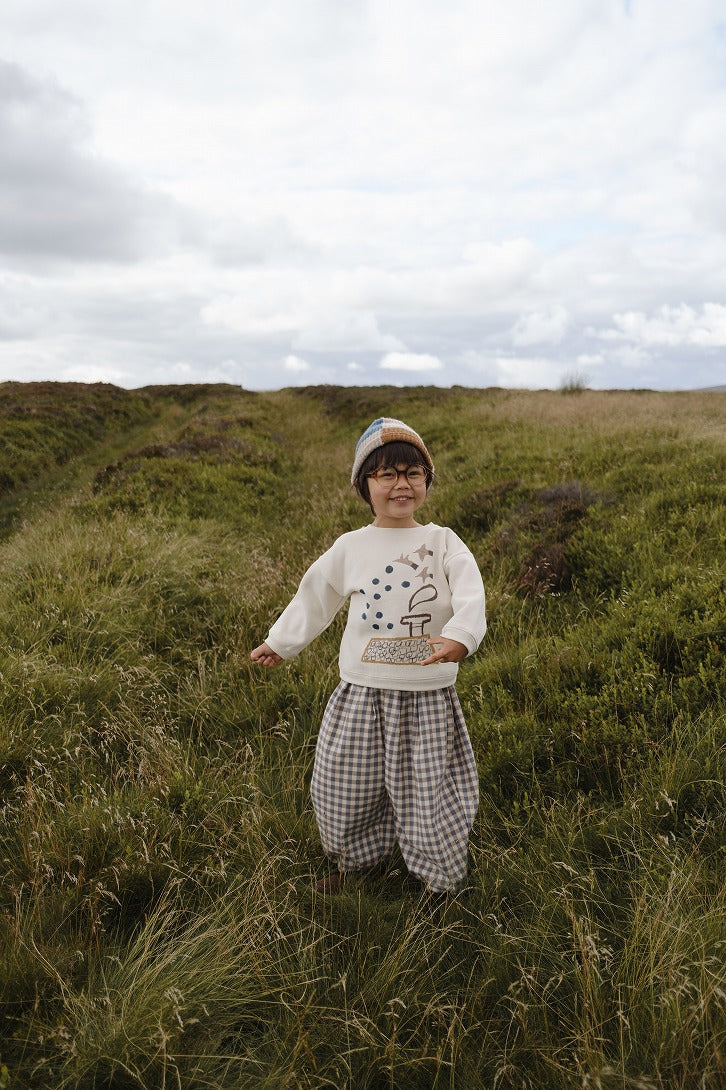 【organic zoo】Rooftop Gathering Sweatshirt Undyed スウェット 6-12M,1-2Y,2-3Y,3-4Y,4-5Y  | Coucoubebe/ククベベ