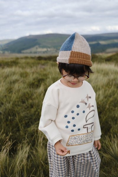 【organic zoo】Rooftop Gathering Sweatshirt Undyed スウェット 6-12M,1-2Y,2-3Y,3-4Y,4-5Y（Sub Image-12） | Coucoubebe/ククベベ