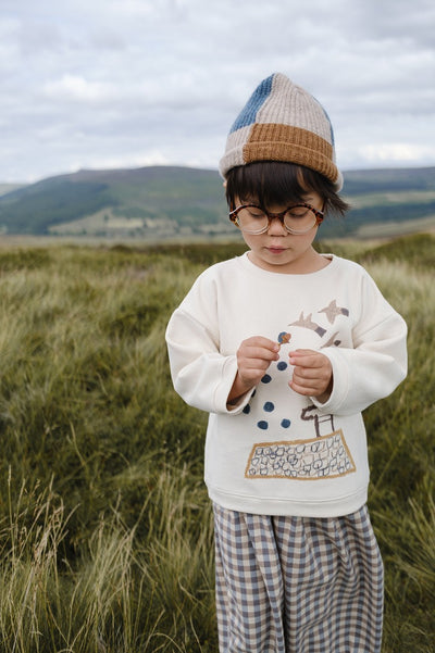 【organic zoo】Rooftop Gathering Sweatshirt Undyed スウェット 6-12M,1-2Y,2-3Y,3-4Y,4-5Y（Sub Image-13） | Coucoubebe/ククベベ