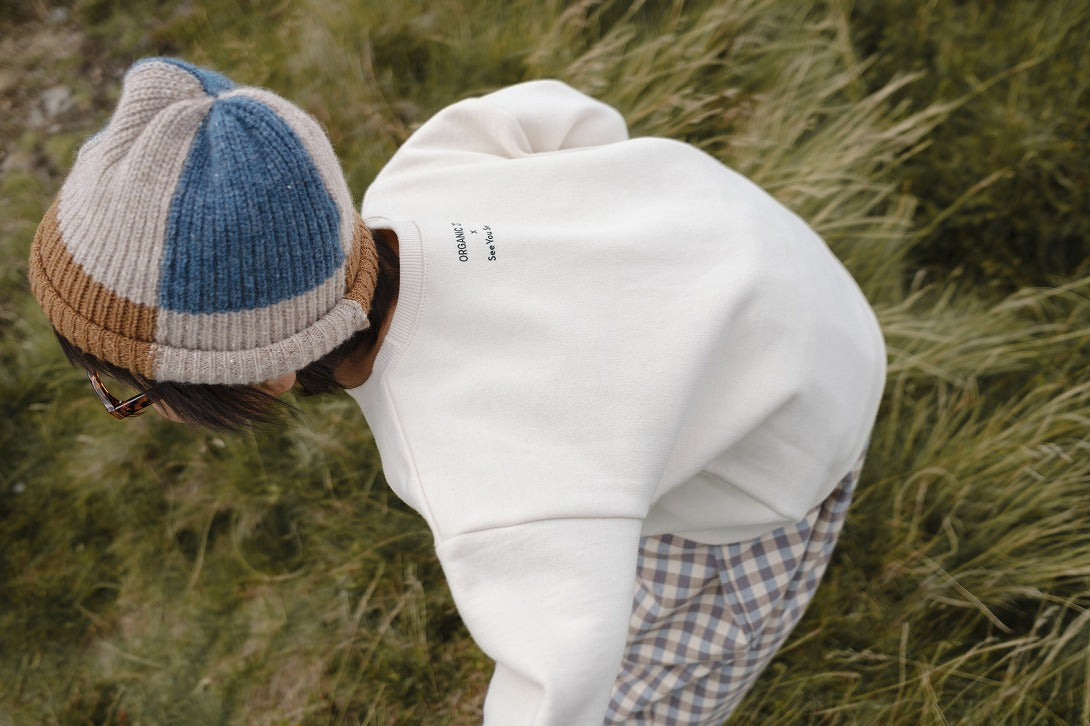 【organic zoo】Rooftop Gathering Sweatshirt Undyed スウェット 6-12M,1-2Y,2-3Y,3-4Y,4-5Y  | Coucoubebe/ククベベ
