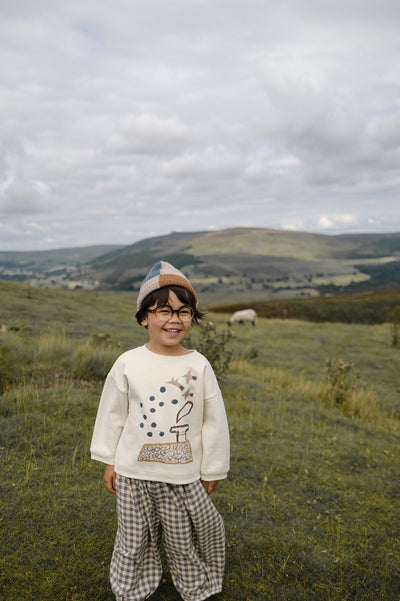 【organic zoo】Rooftop Gathering Sweatshirt Undyed スウェット 6-12M,1-2Y,2-3Y,3-4Y,4-5Y（Sub Image-17） | Coucoubebe/ククベベ