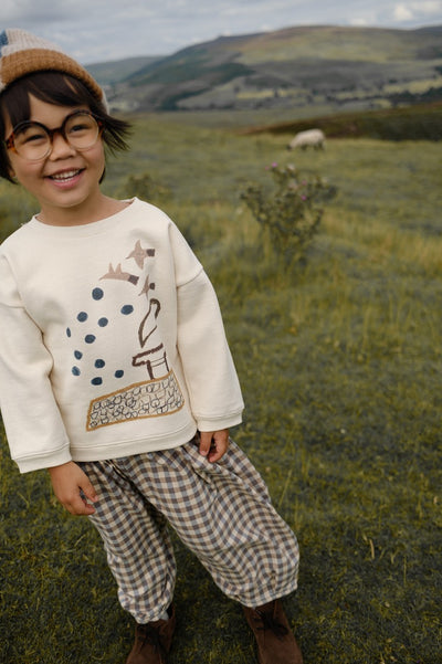 【organic zoo】Shoreline Gingham Lodge Pants パンツ 6-12M,1-2Y,2-3Y,3-4Y,4-5Y（Sub Image-18） | Coucoubebe/ククベベ