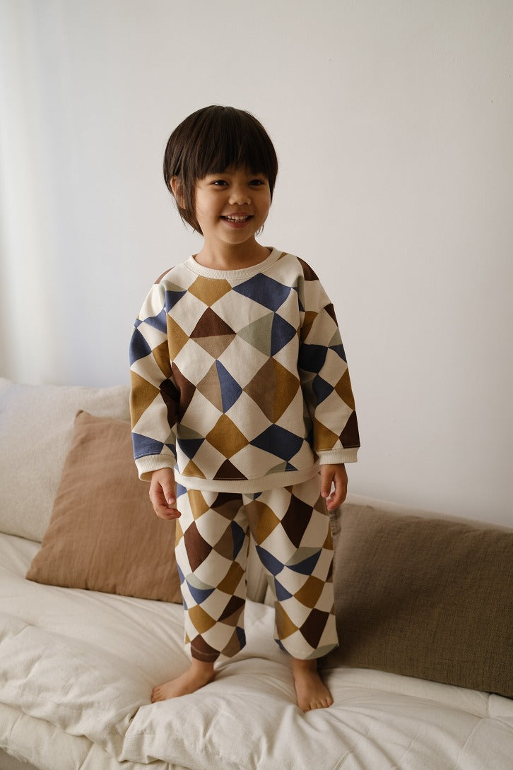 【organic zoo】Kite Patchwork Traveller Pants Undyed パンツ 6-12M,1-2Y,2-3Y,3-4Y,4-5Y  | Coucoubebe/ククベベ