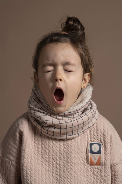 【babyclic】Sweatshirts Quilted nude スウェット 18m,24m,4y（Sub Image-3） | Coucoubebe/ククベベ