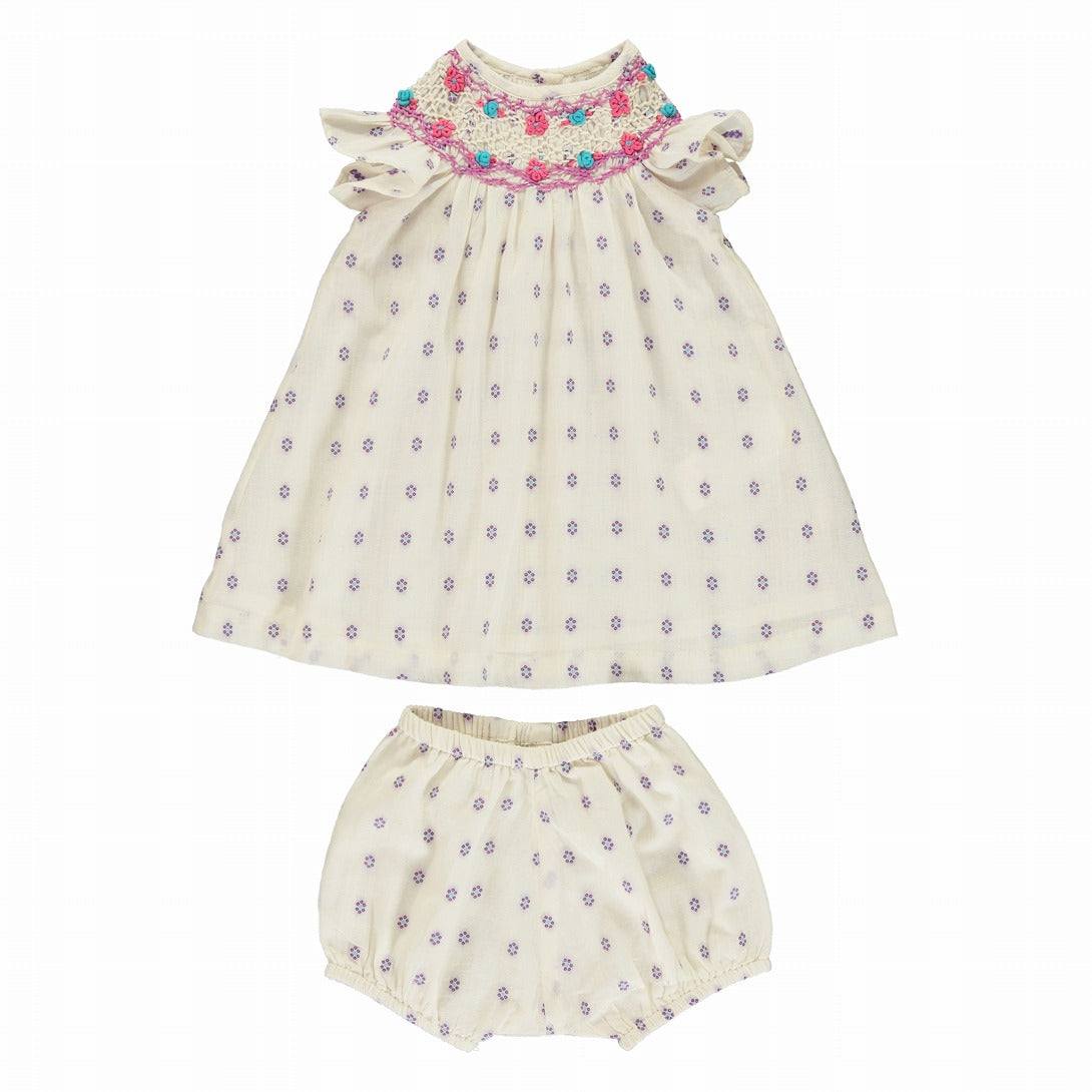 【Bebe Organic】Diana Baby Set Midsummer Dream ベビーセット 12m,18m,24m  | Coucoubebe/ククベベ