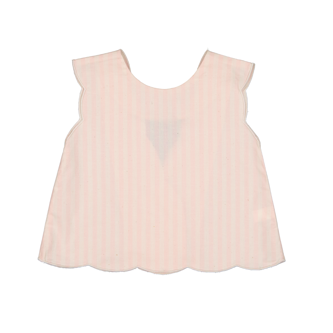 【LOIR Paris】TOP DUNE Pink stripes タンクトップ 36m,4Y  | Coucoubebe/ククベベ