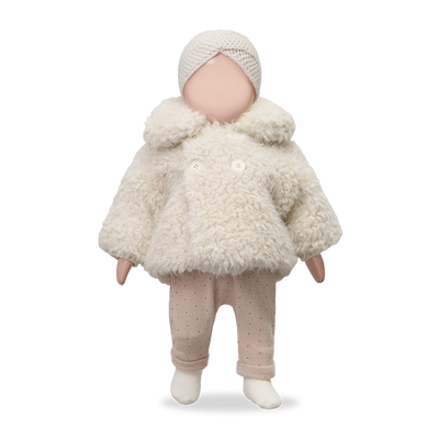 【1＋in the family】EMILIA coat ecru コート 12ｍ,18m,24m（Sub Image-4） | Coucoubebe/ククベベ