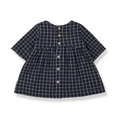 【1＋in the family】【40%OFF】ENEA navy ワンピース 12m,18m,24m,36mのコピー（Sub Image-2） | Coucoubebe/ククベベ