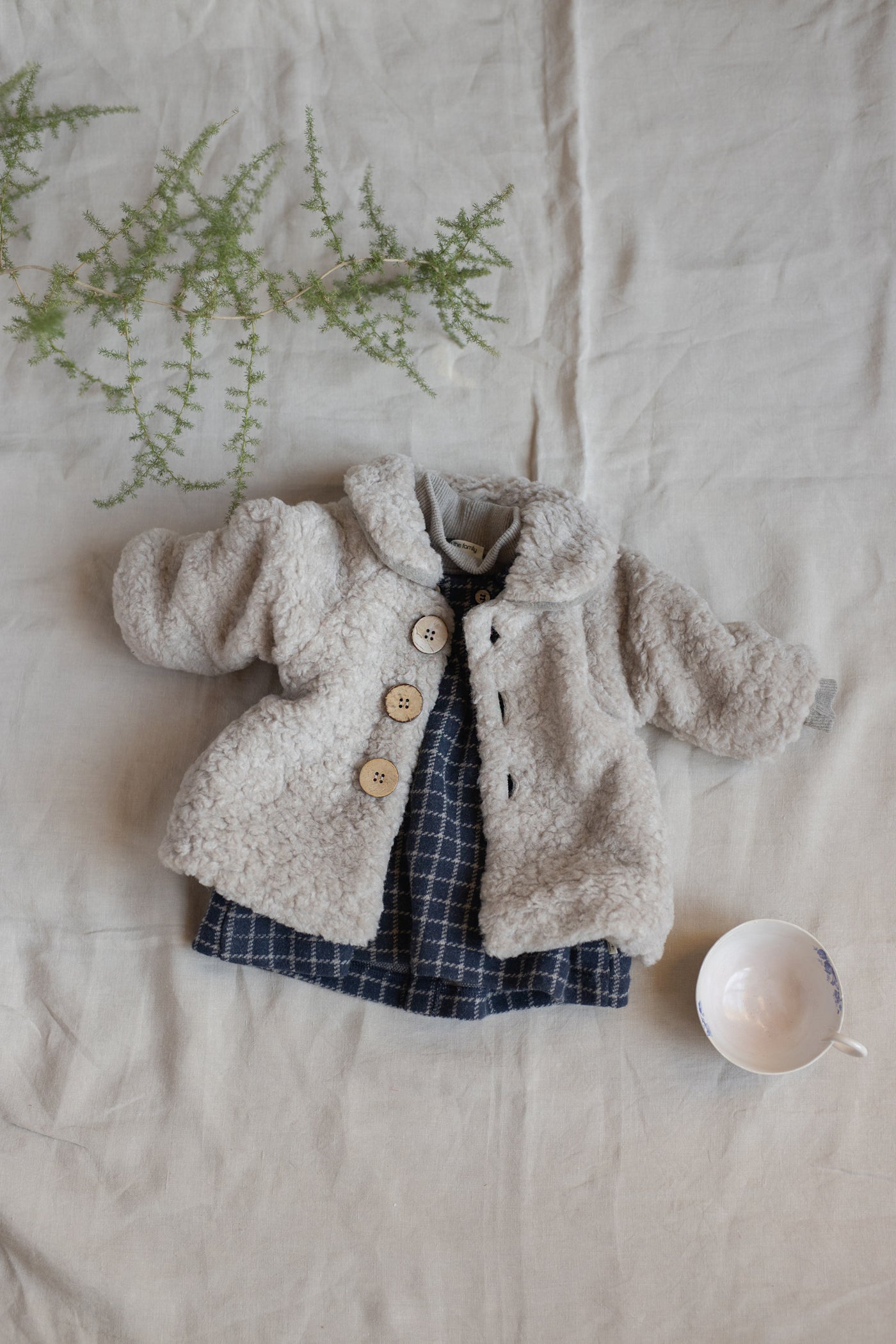 【1＋in the family】【40%OFF】ENEA navy ワンピース 12m,18m,24m,36mのコピー  | Coucoubebe/ククベベ