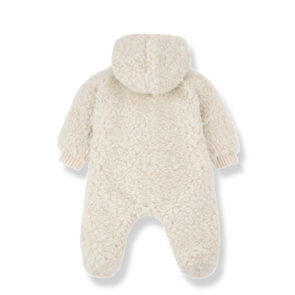 【1＋in the family】FLORIANE polar suit ecru ロンパース 9m,12m  | Coucoubebe/ククベベ