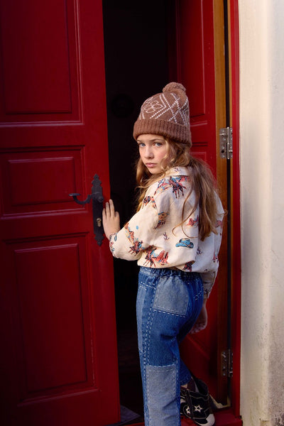 【FISH&KIDS】DENIM PATCHWORK PANTS DENIM パンツ 2-3y,4-5y（Sub Image-7） | Coucoubebe/ククベベ