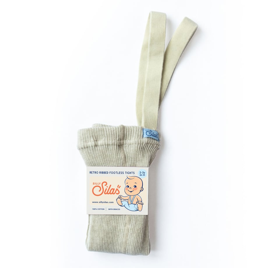 【SILLY Silas】Footless Collection Cream Blend レギンス 6-12m,1-2y,2-3y  | Coucoubebe/ククベベ