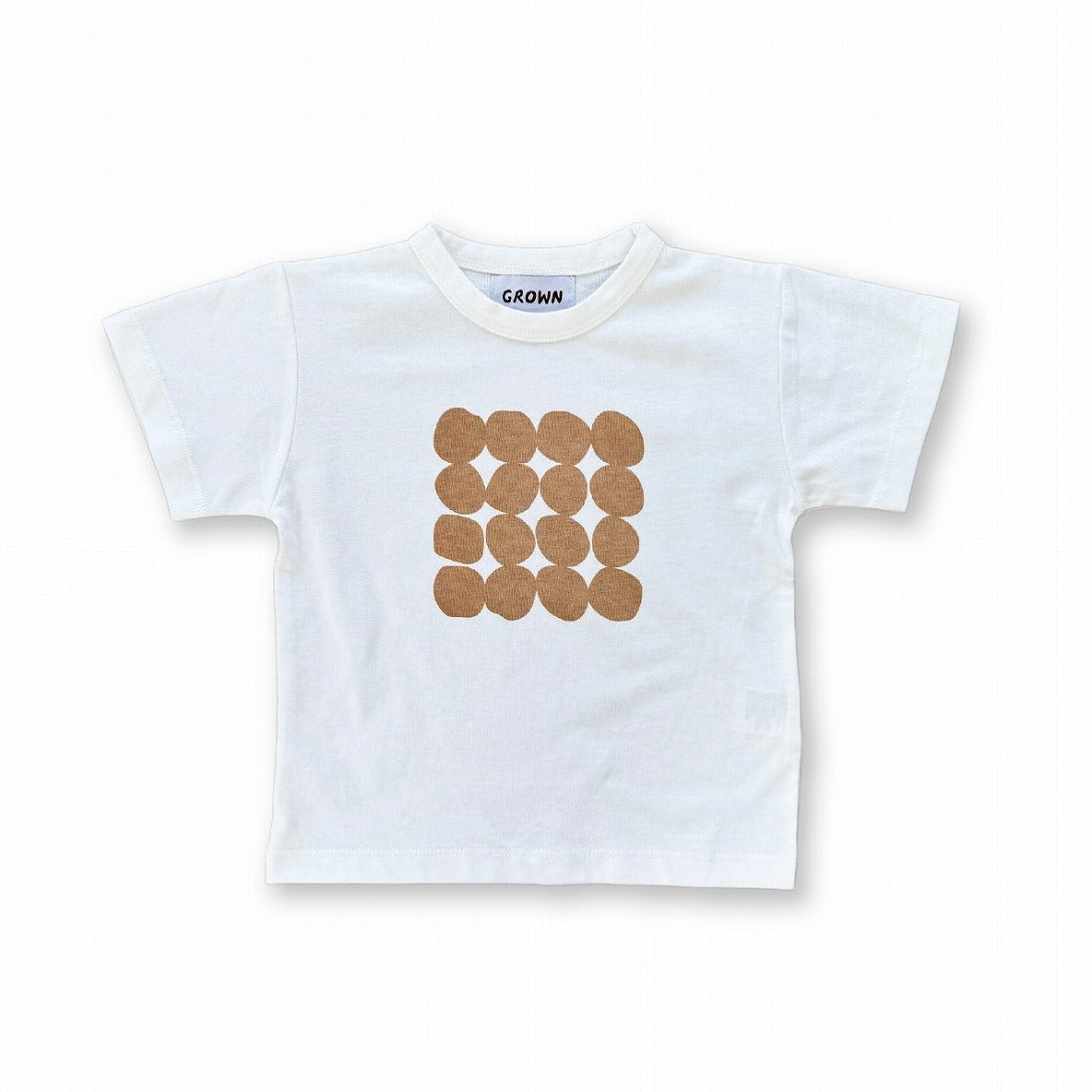 【GROWN】Organic Pebble Tee Clay Tシャツ 6-12m,12-18m,3-4y  | Coucoubebe/ククベベ