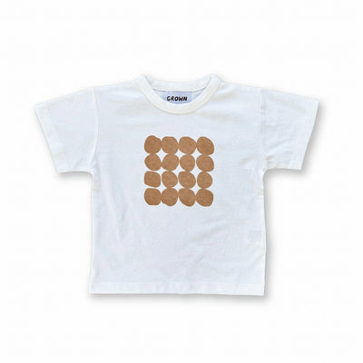 【GROWN】Organic Pebble Tee Clay Tシャツ 12-18m,18-24m,2-3y,3-4y（Sub Image-1） | Coucoubebe/ククベベ