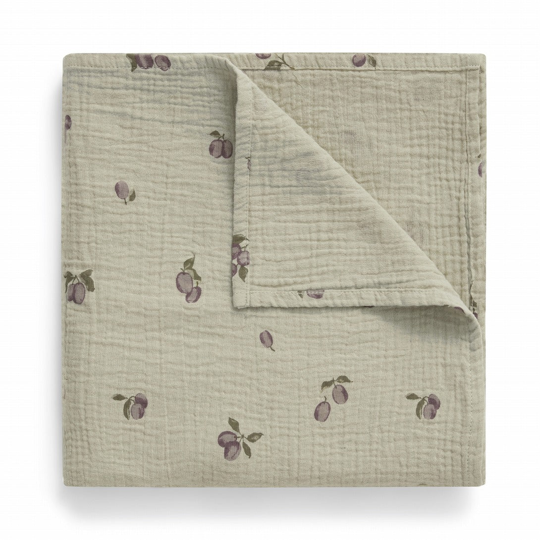 【garbo&friends】Prune Green Muslin Swaddle Blanket ブランケット  | Coucoubebe/ククベベ