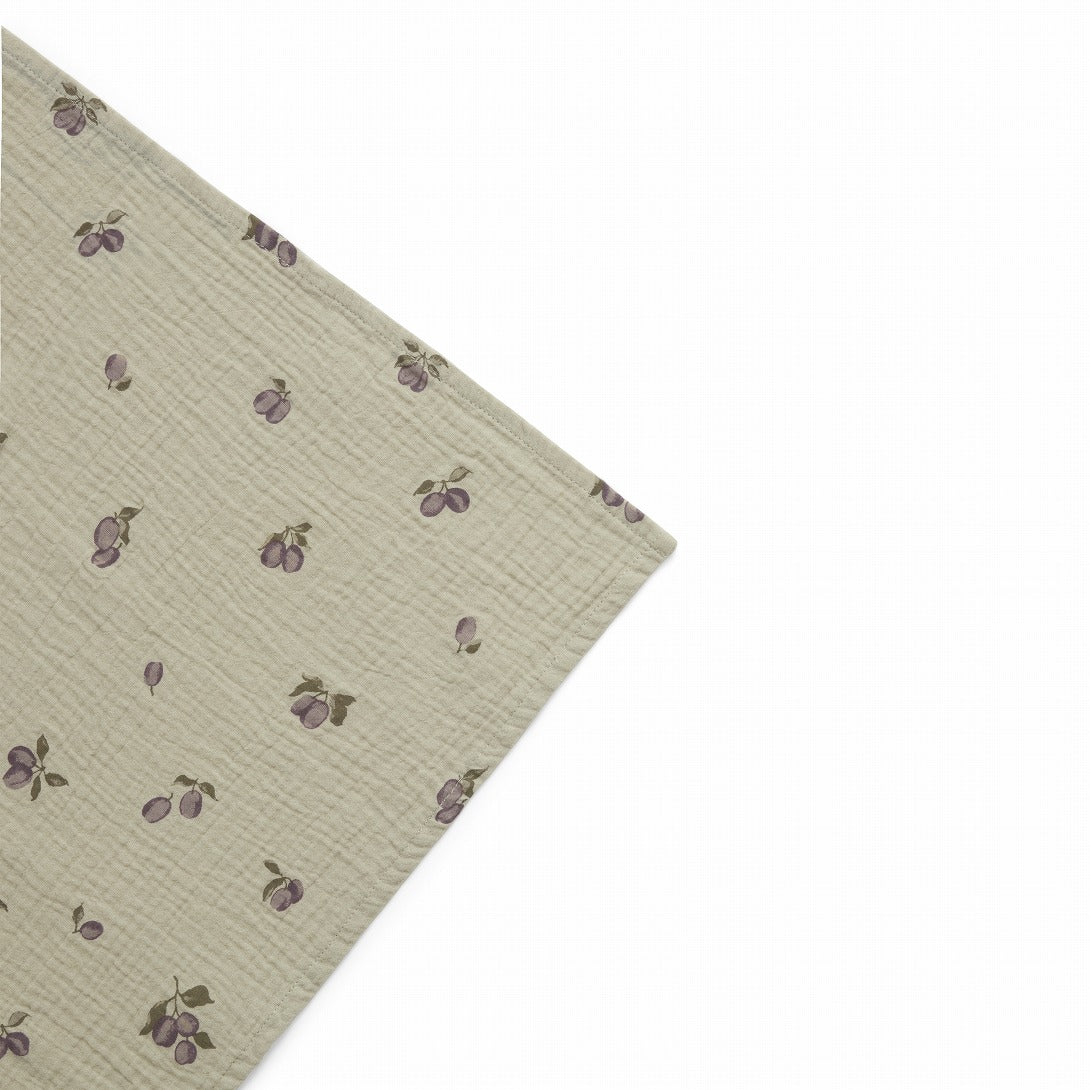 【garbo&friends】Prune Green Muslin Swaddle Blanket ブランケット  | Coucoubebe/ククベベ