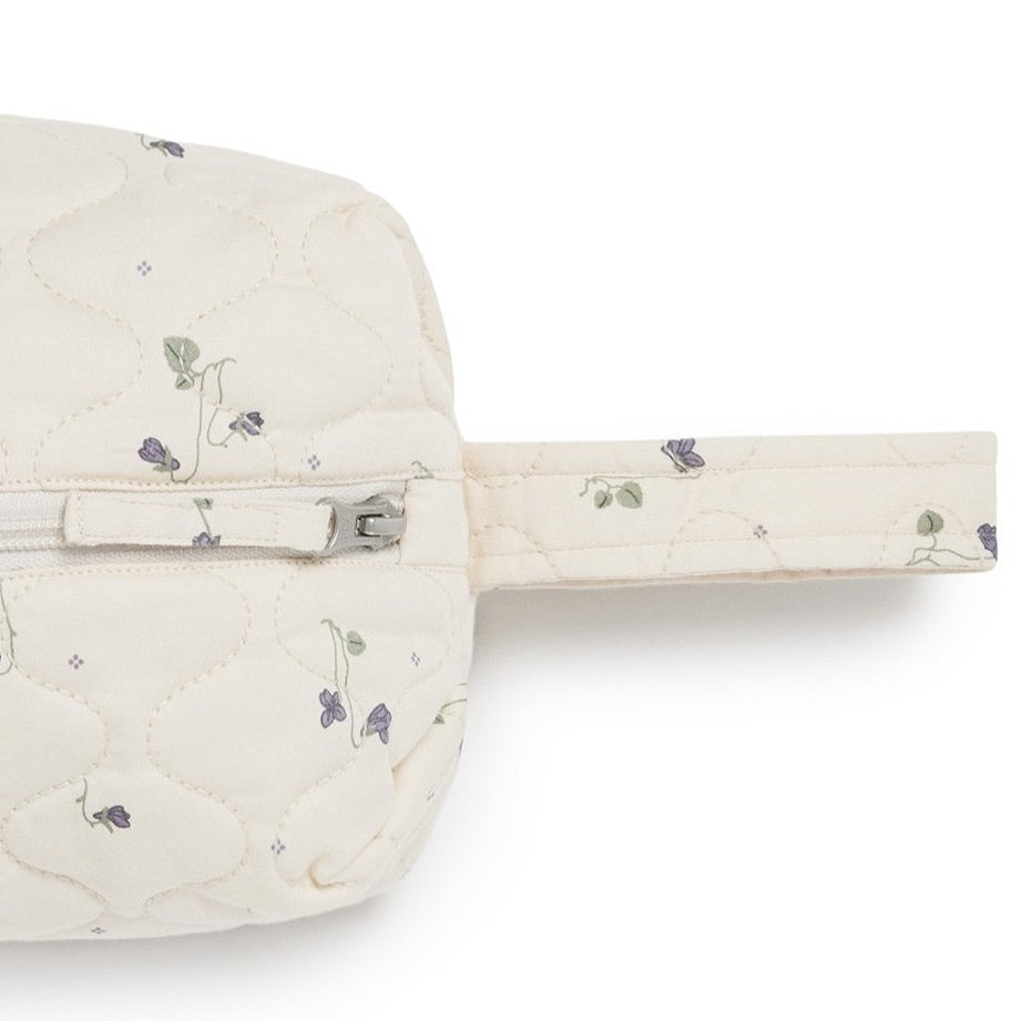 【garbo&friends】Viola Satin Quilted Toiletry Bag Small キルティングトイレタリーバッグ  | Coucoubebe/ククベベ