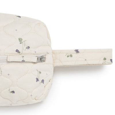 【garbo&friends】Viola Satin Quilted Toiletry Bag Small キルティングトイレタリーバッグ（Sub Image-2） | Coucoubebe/ククベベ