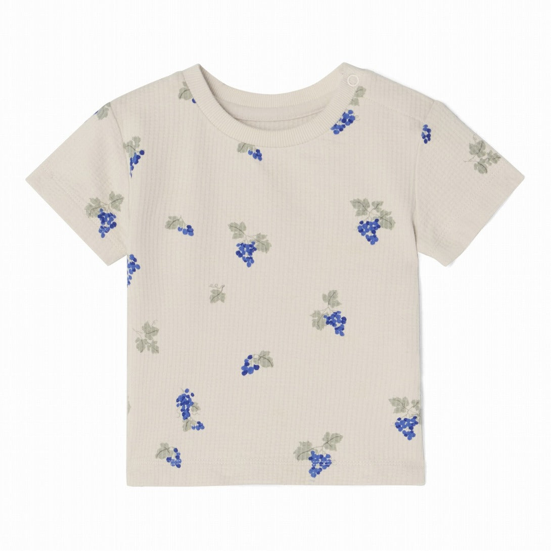 【garbo&friends】Grapes Ecru Structured Jersey T-shirt Baby Tシャツ 6-12m,1-2y  | Coucoubebe/ククベベ