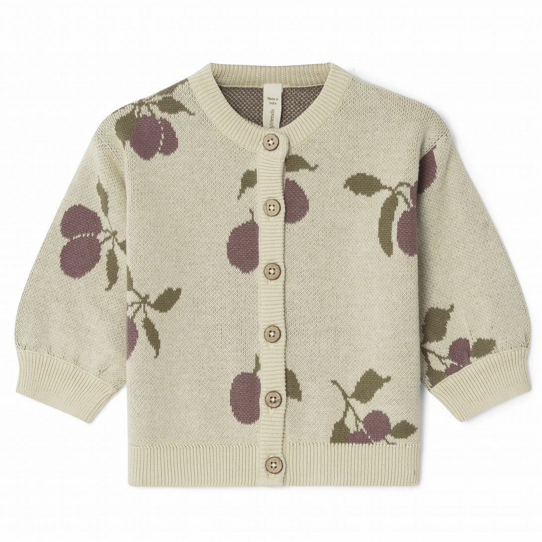 【garbo&friends】Prune Beige Knitted Cardigan Baby カーディガン 2-6m,6-12m,1-2y  | Coucoubebe/ククベベ