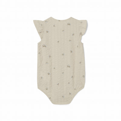 【garbo&friends】【30%OFF】Grace Seersucker Frill Romper ロンパース 2-6m（Sub Image-2） | Coucoubebe/ククベベ