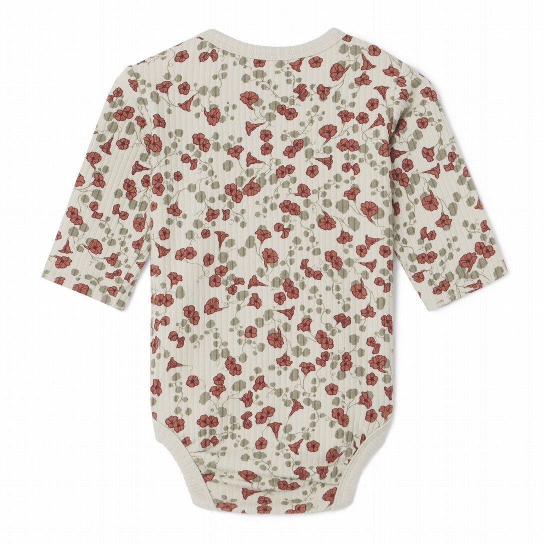 【garbo&friends】Royal Cress Rib Jersey LS Body ロンパース 2-6m,6-12m  | Coucoubebe/ククベベ