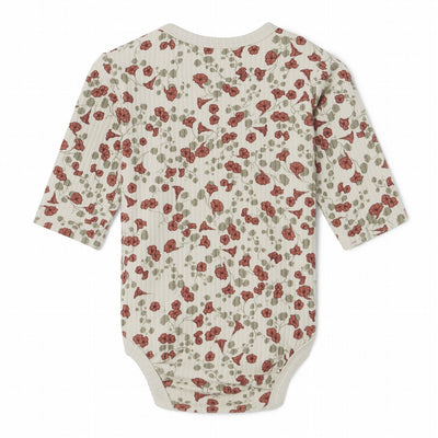 【garbo&friends】Royal Cress Rib Jersey LS Body ロンパース 2-6m,6-12m（Sub Image-2） | Coucoubebe/ククベベ