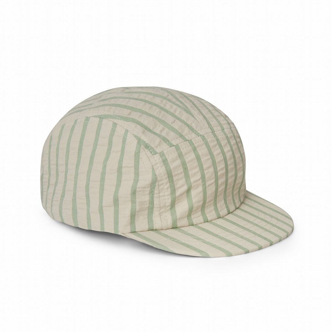 【garbo&friends】【30%OFF】Stripe Emerald Cap キャップ 6-12m,1-4y  | Coucoubebe/ククベベ