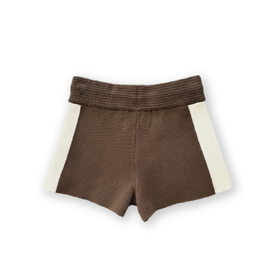 【GROWN】Milano Knitted Shorts Cafe ショートパンツ 12-18m,18-24m,2-3y,3-4y（Sub Image-2） | Coucoubebe/ククベベ