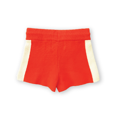 【GROWN】Milano Knitted Shorts Rosso ショートパンツ 12-18m,18-24m,2-3y,3-4y（Sub Image-2） | Coucoubebe/ククベベ