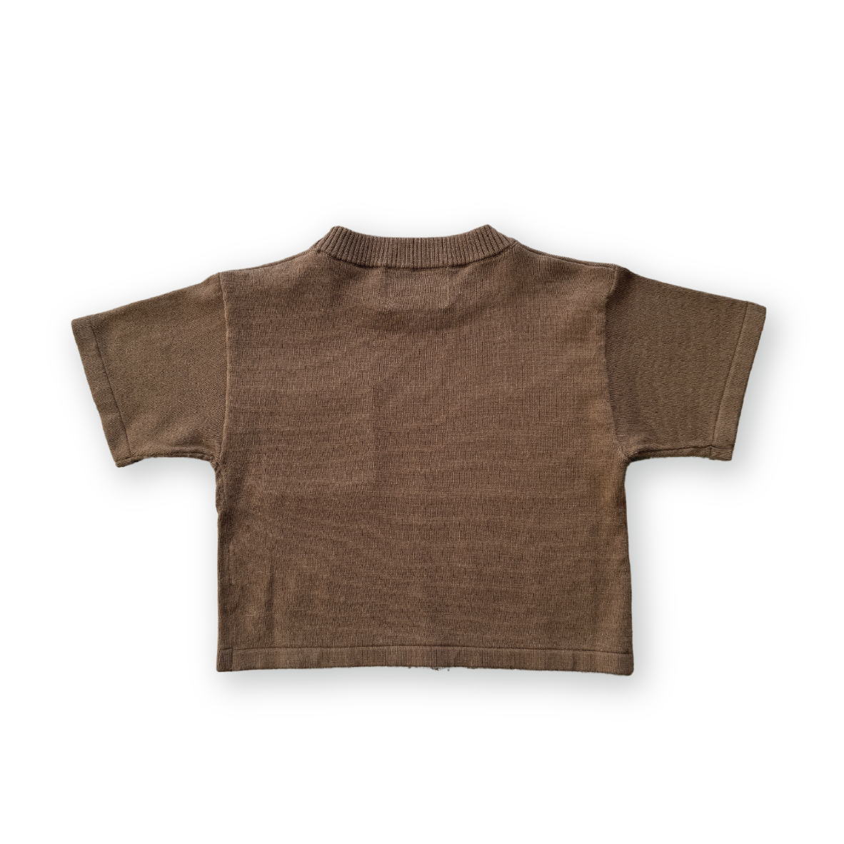 【GROWN】Knitted Pocket Tee Cafe Tシャツ 12-18m,18-24m,2-3y  | Coucoubebe/ククベベ