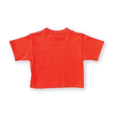 【GROWN】Knitted Pocket Tee Rosso Tシャツ 12-18m,18-24m,2-3y（Sub Image-2） | Coucoubebe/ククベベ