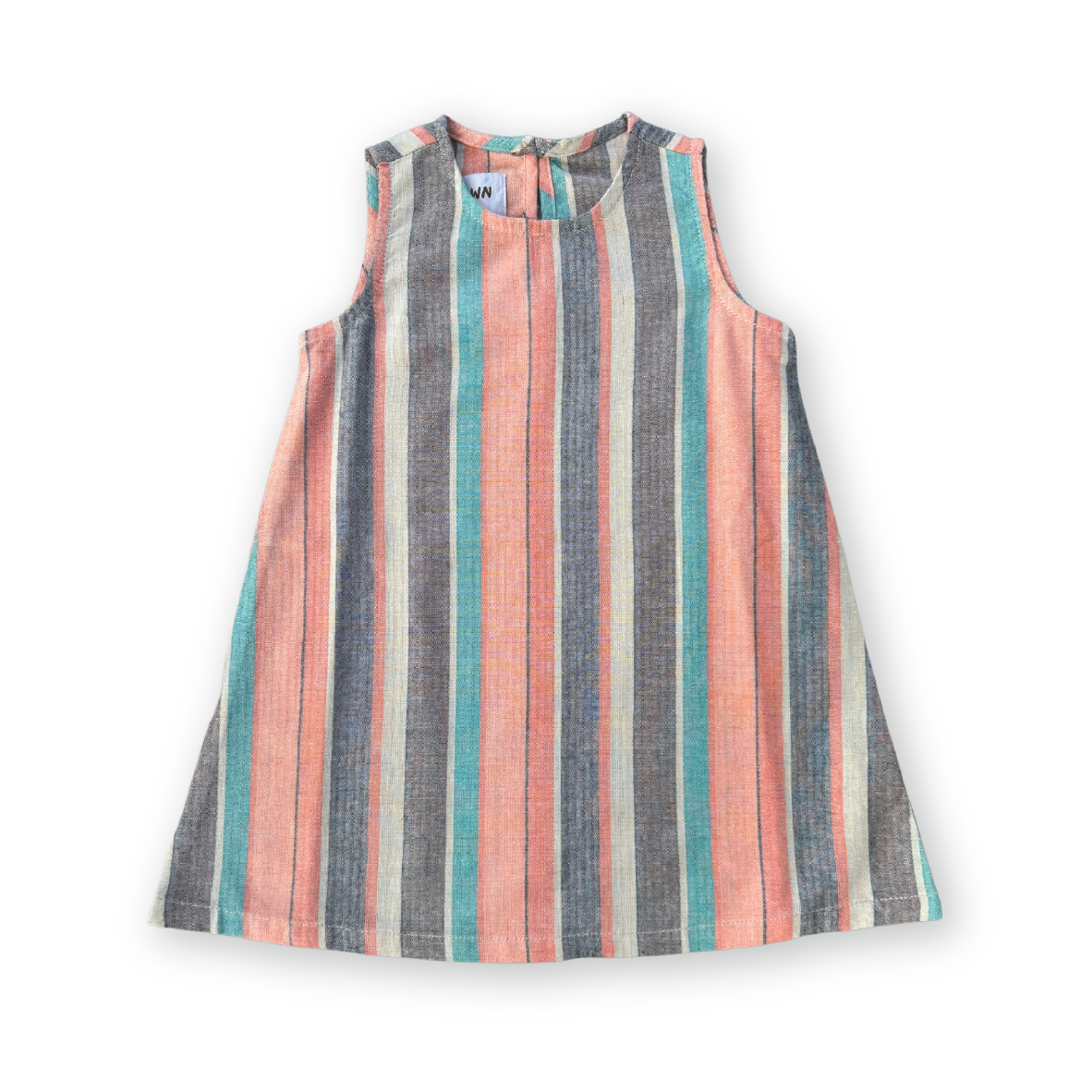 【GROWN】Summer Stripe Shift Cotton Dress ワンピース 12-18m,18-24m,2-3y  | Coucoubebe/ククベベ