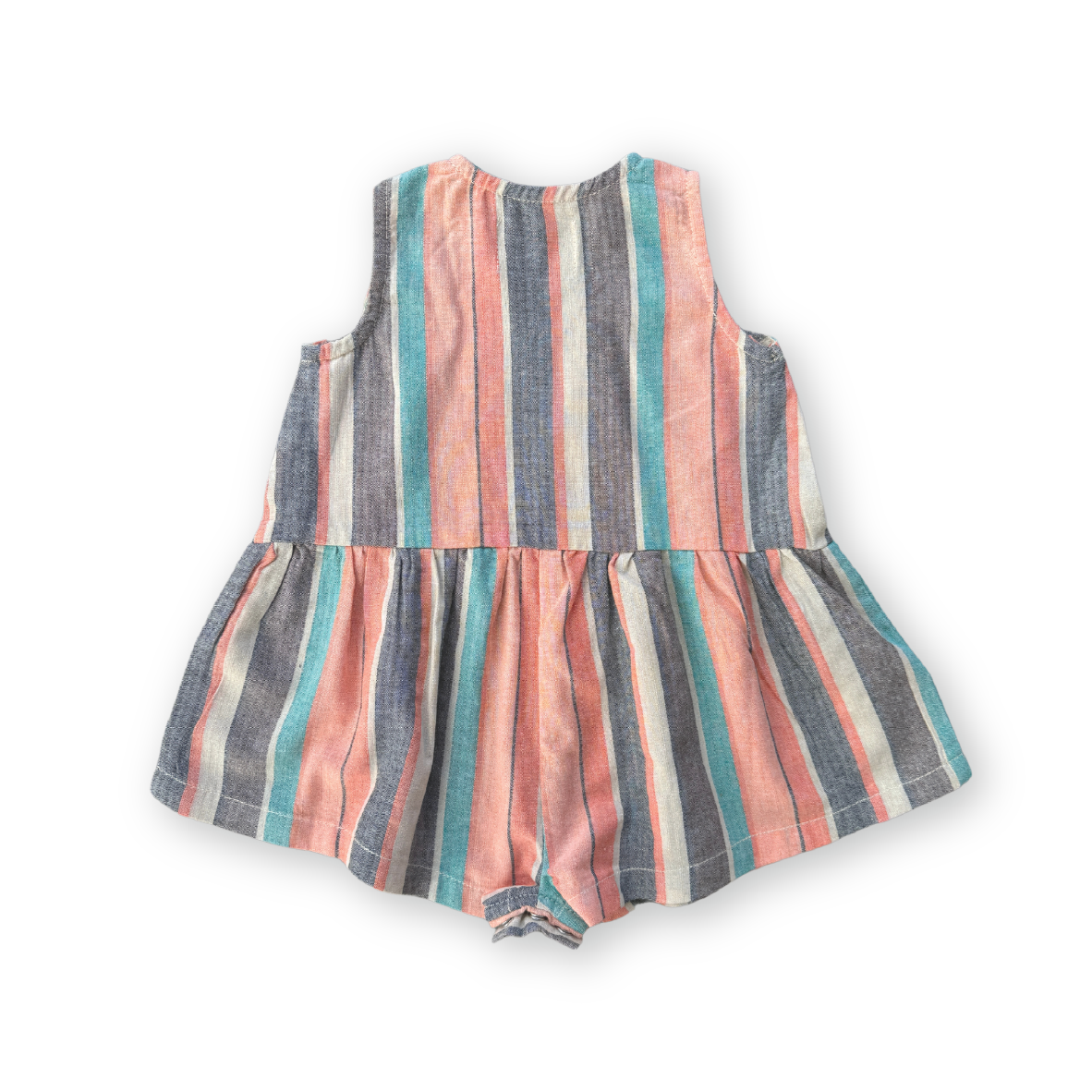 【GROWN】Summer Stripe Cotton Romper ロンパース 6-12m,12-18m,18-24m  | Coucoubebe/ククベベ