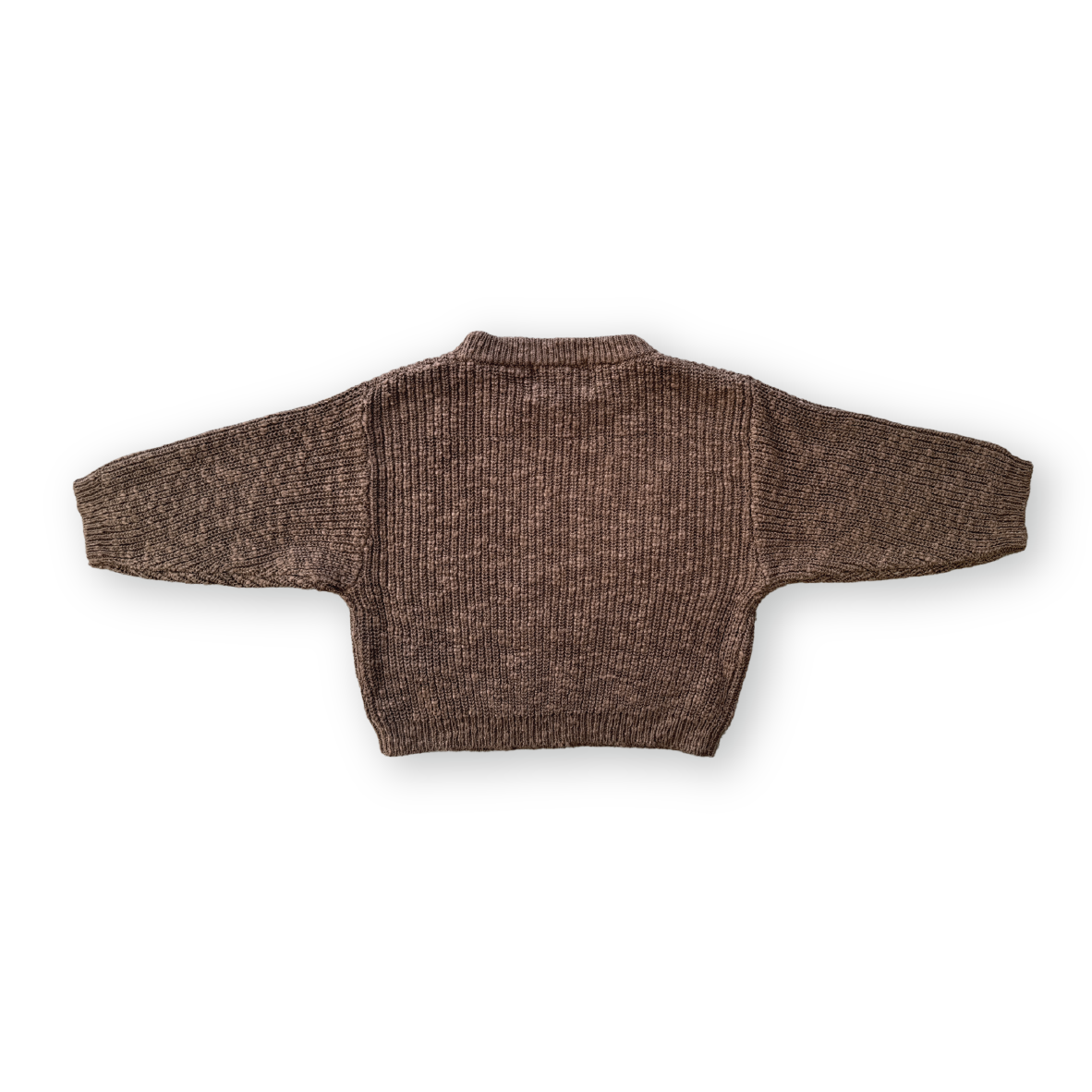 【GROWN】Chunky Rib Knit Pull Over Cafe ニット 12-18m,18-24m,2-3y,3-4y  | Coucoubebe/ククベベ