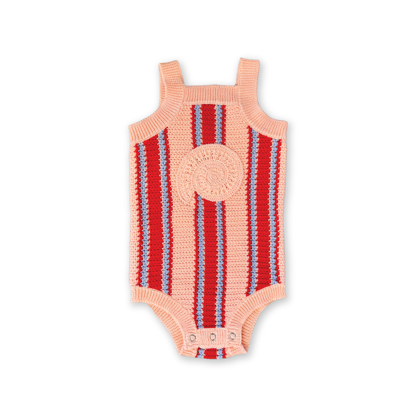 【GROWN】Island Stripe Shell Singletsuit ロンパース 3-6m,6-12m,12-18m  | Coucoubebe/ククベベ