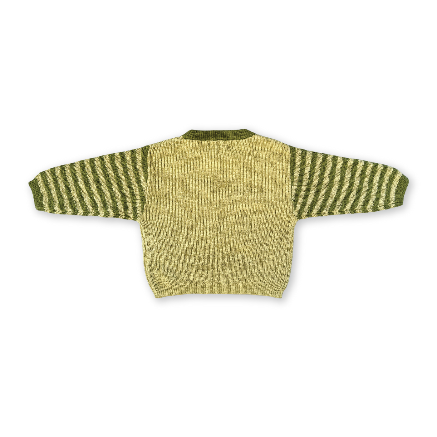 【GROWN】Candy Cane Christmas Jumper Olive ニット 12-18m,18-3y,3-6y  | Coucoubebe/ククベベ