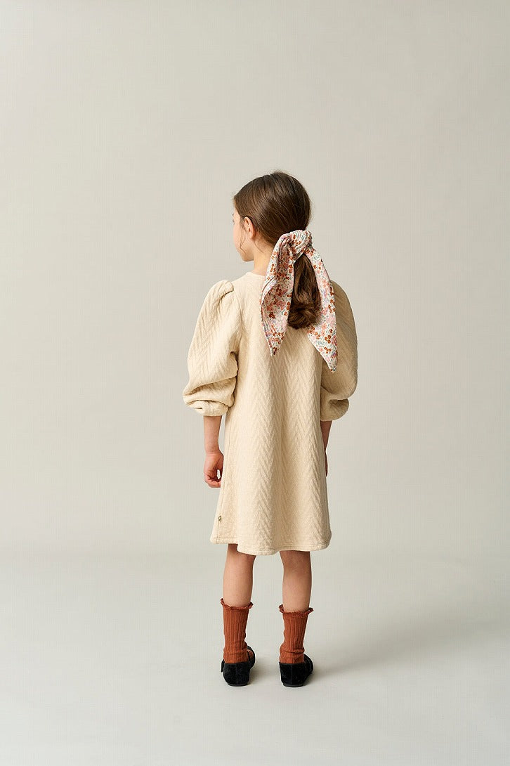 【my little cozmo】【40%OFF】Quilted zigzag dress Pink ワンピース 2Y,4Y  | Coucoubebe/ククベベ