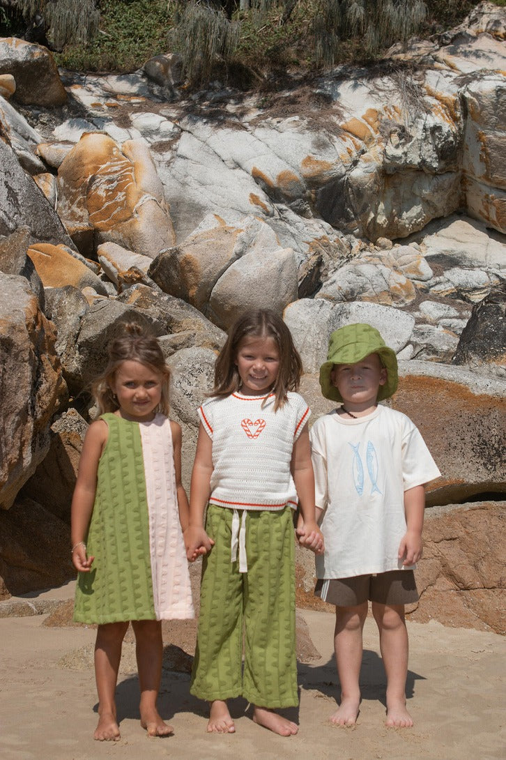 【GROWN】Milano Knit Short Mud ショーツ 12-18m,18-24m,2-3y,3-4y  | Coucoubebe/ククベベ