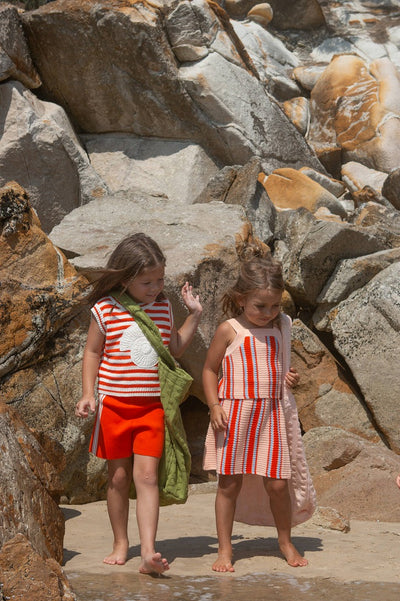 【GROWN】Island Stripe Skirt スカート 12-18m,18-24m,2-3y,3-4y（Sub Image-6） | Coucoubebe/ククベベ