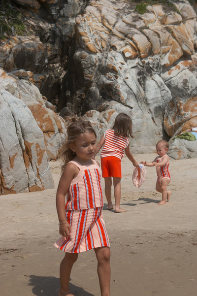 【GROWN】Island Stripe Skirt スカート 12-18m,18-24m,2-3y,3-4y（Sub Image-8） | Coucoubebe/ククベベ